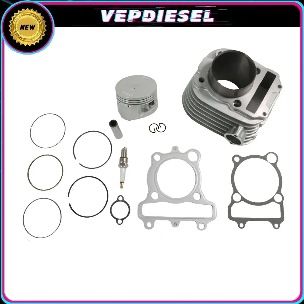 

Комплект прокладок поршня цилиндра, верхний конец 70 мм для Yamaha XT225 TTR225 TTR230, компоненты двигателя мотоцикла, аксессуары для цилиндров