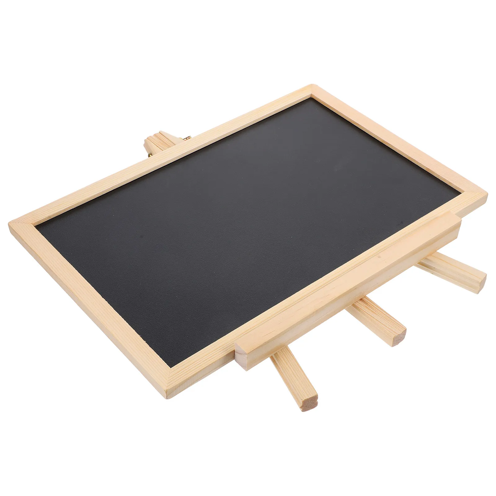 

Small Wooden Chalkboard for Writing Painting Recording Erasable Blackboard Reusable Creative Board Home Office Decorative
