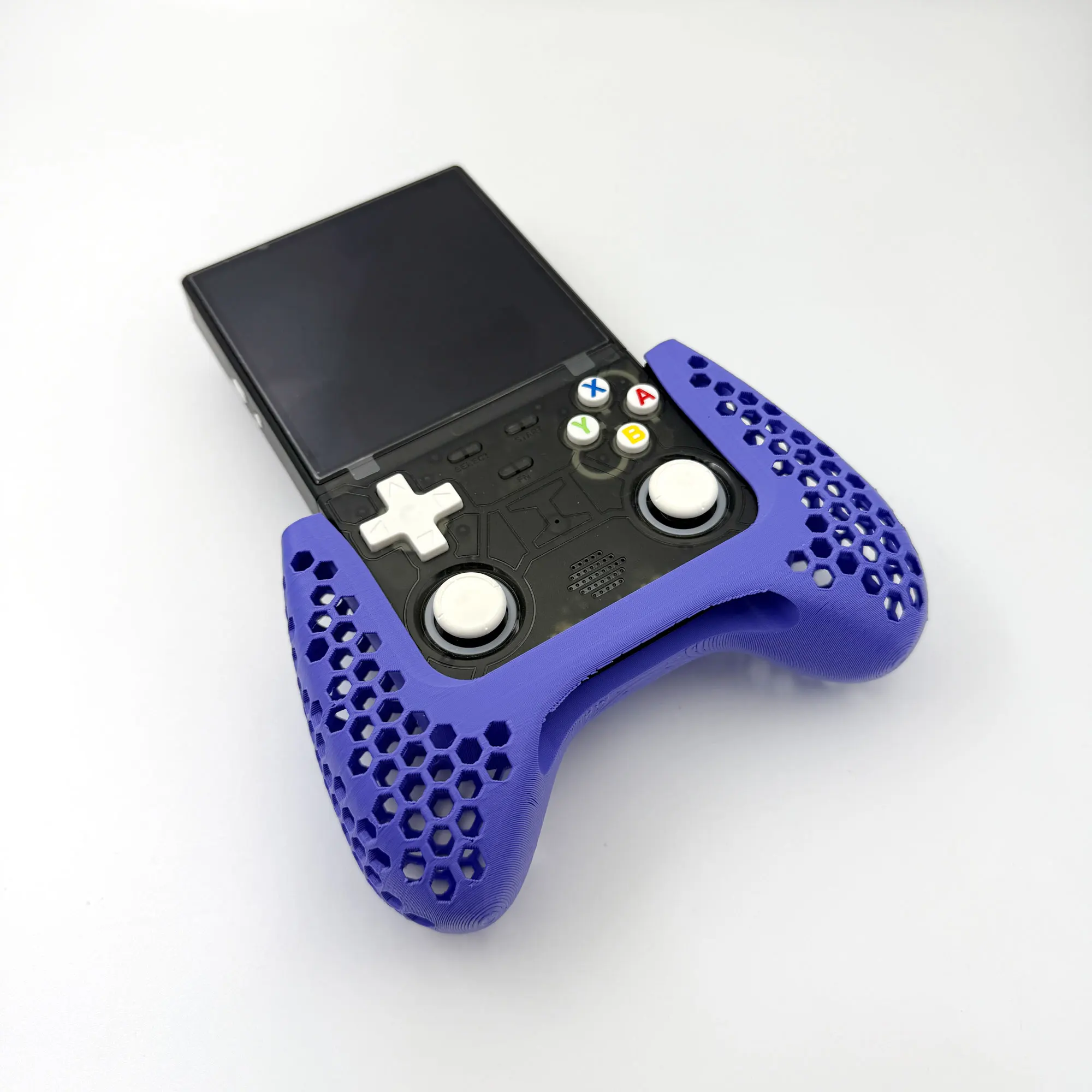 R36Ultra Grip Hohldesign für ein Komfortables Haltgefühl 3D-Gedruckter Griff für R36 Ultra Konsole DIY-Zubehör – Detail 6