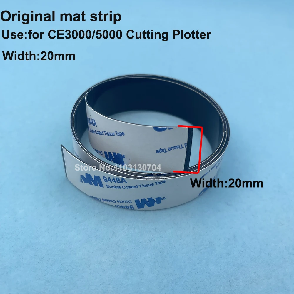 1PC Cutting Plotter Original Pad Strip for Graphtec CE3000 CE5000 CE6000 CE7000 Mat Tape Blade Protection Guard 10mm 20mm Width