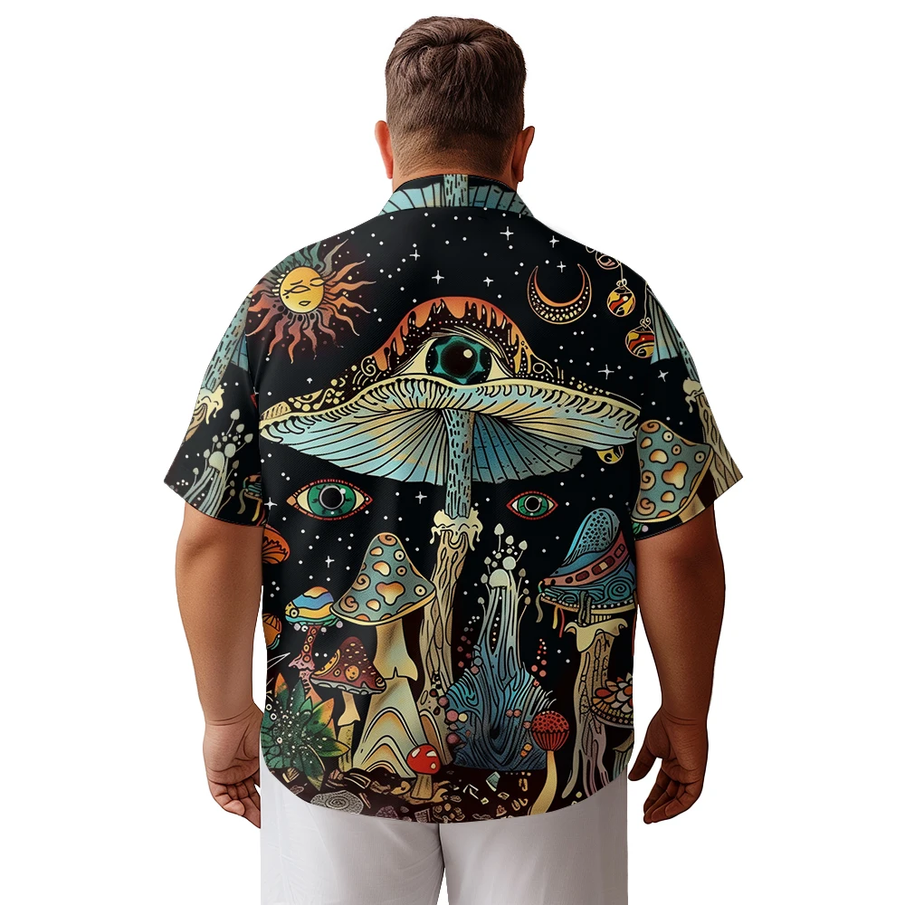 Summer Hawaiian Shirt Men Fashion Vintage Shirt Streetwear Stylish Short Sleeve Male Clothes Party Luxury Shirts Funny Tops