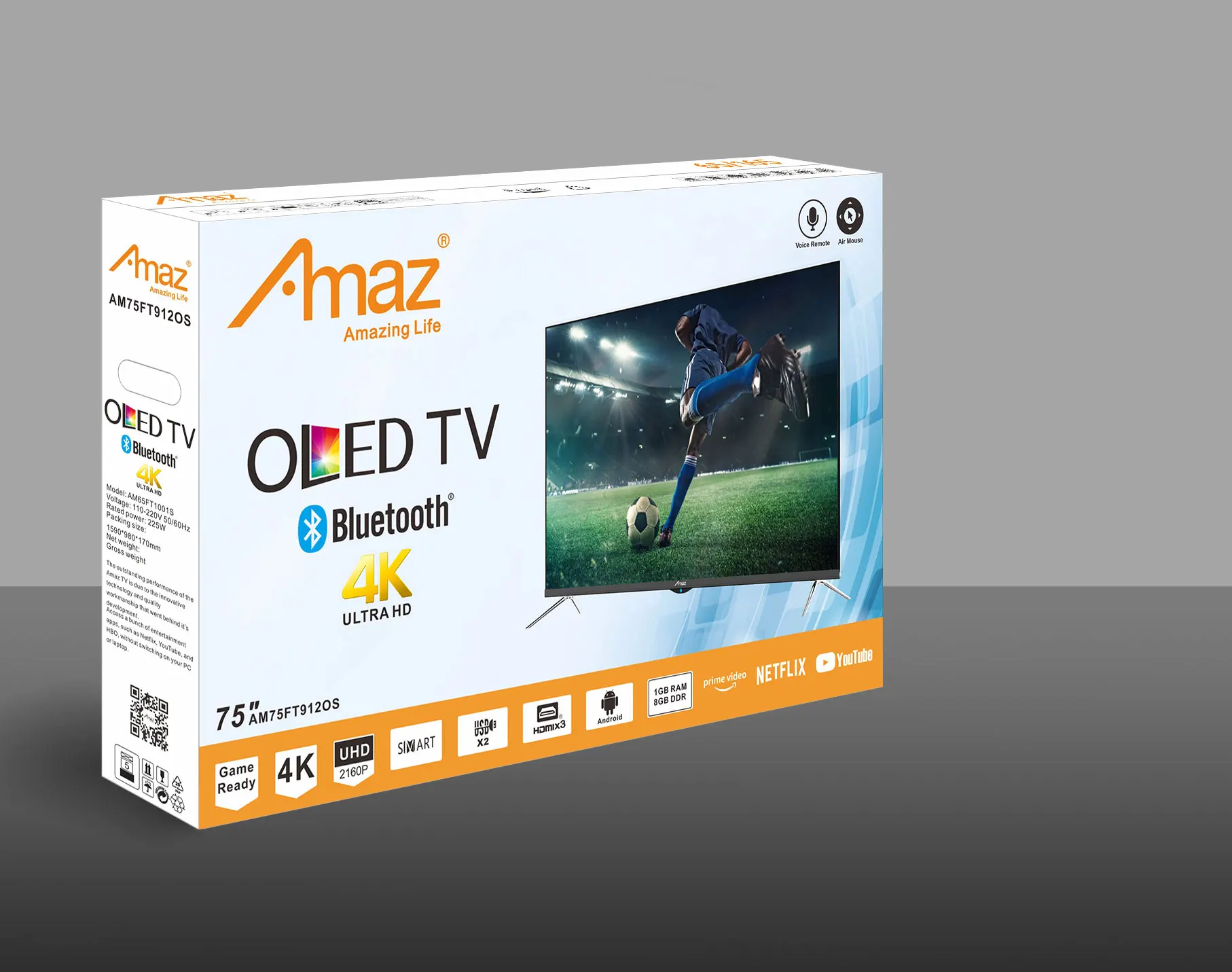 Amaz tvs em estoque normal tela plana completa melhor qualidade tv led de 43 polegadas tvs