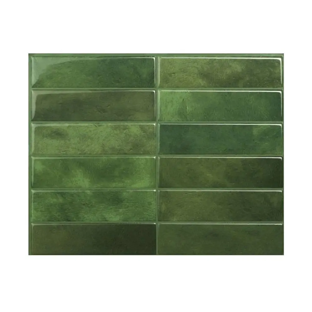 Waterproof Self Adhesive Tile Wall Stickers Oil-proof Anti Fouling Wallpaper Heat-resistant Moisture-proof Stove Sticker