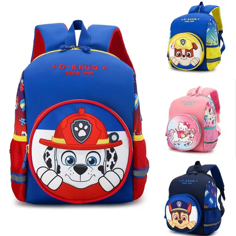 

Paw Patrol Children's Backpack Anime Marshall Skye Chase Kids Bag Boys Girls Preschool Bag High capacity Double Shoulder Bags