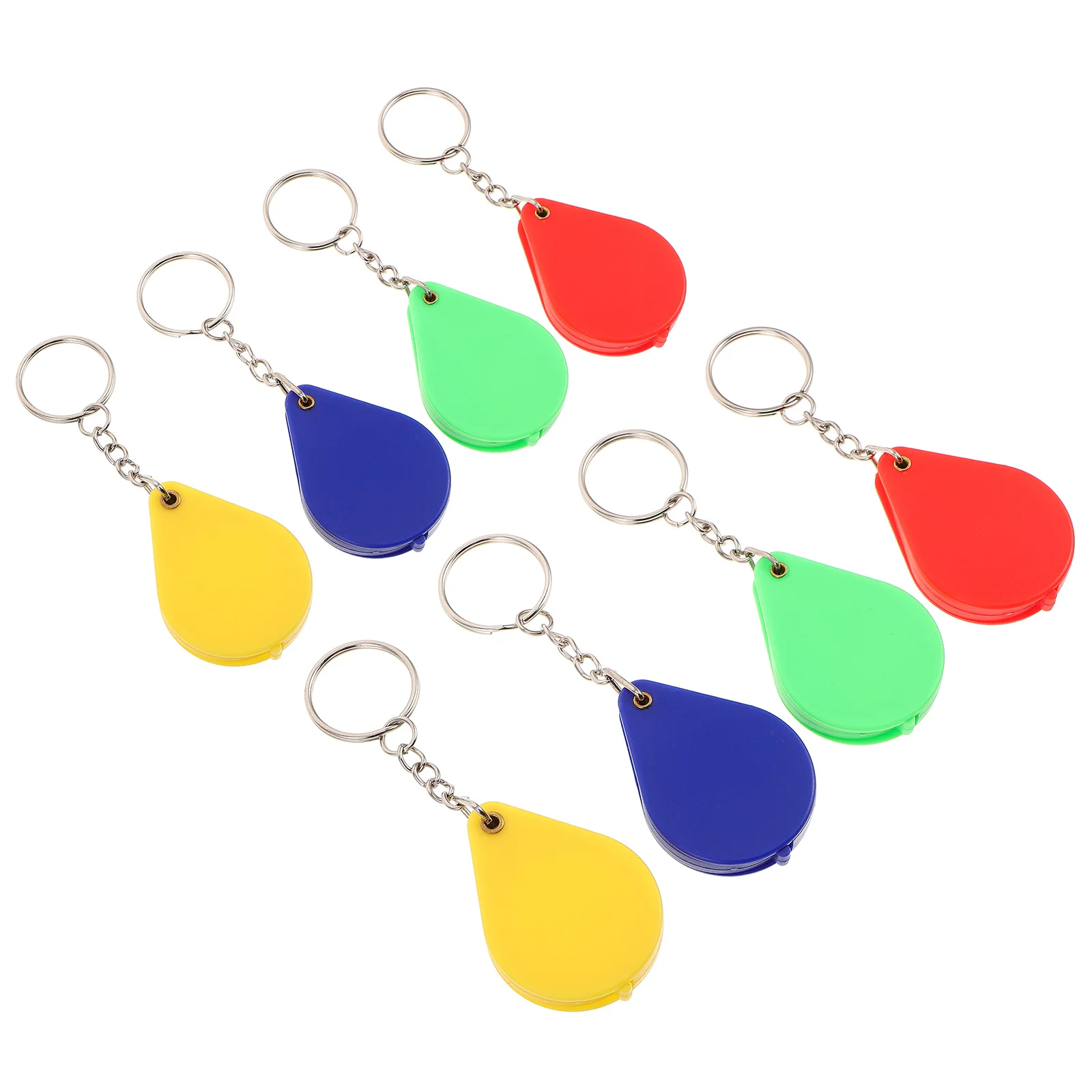 8 قطع عدسة مكبرة محمولة قابلة للطي للجيب، عدسة قراءة خفيفة الوزن وعالية الوضوح لكبار السن #5