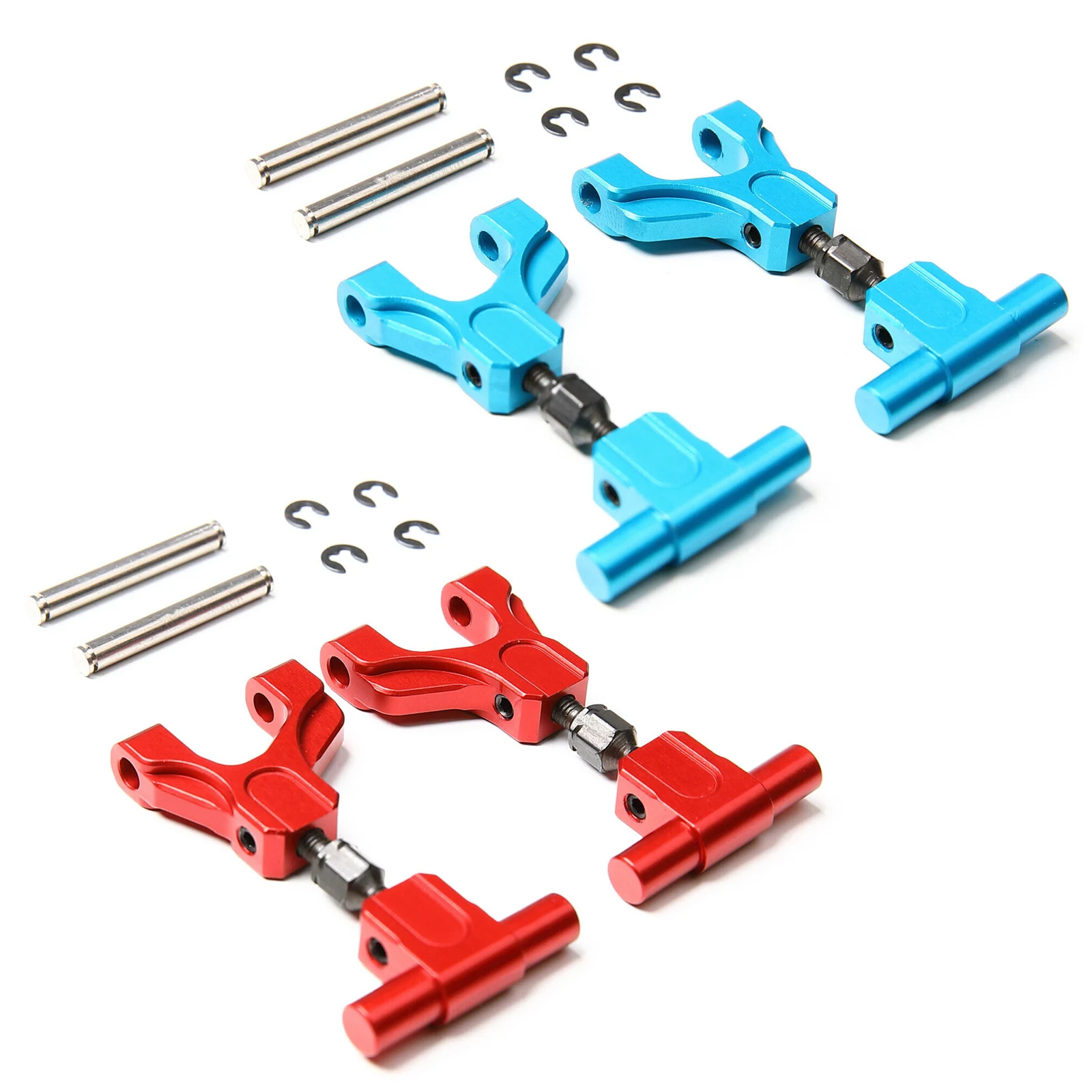 

Aluminum TT-02 Rear Upper Arm Ajustable Suspension A Arm Set for RC Car Tamiya TT02