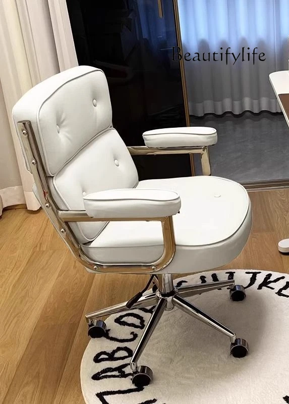 

Light Luxury Household Desk Chair Study Nordic Office Swivel Chair Leisure Sofa Chair