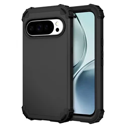 Heavy Duty Armor Shockproof Case For Google Pixel 6A 7A 8A 6 7 8 9 10 Pro XL Soft TPU Silicone Hard Plastic Back Cover Fundas