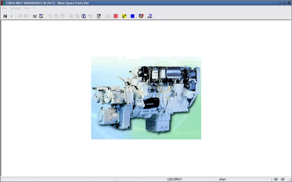 Liebherr Lidos COT OFFLINE - Engines and Components 2022