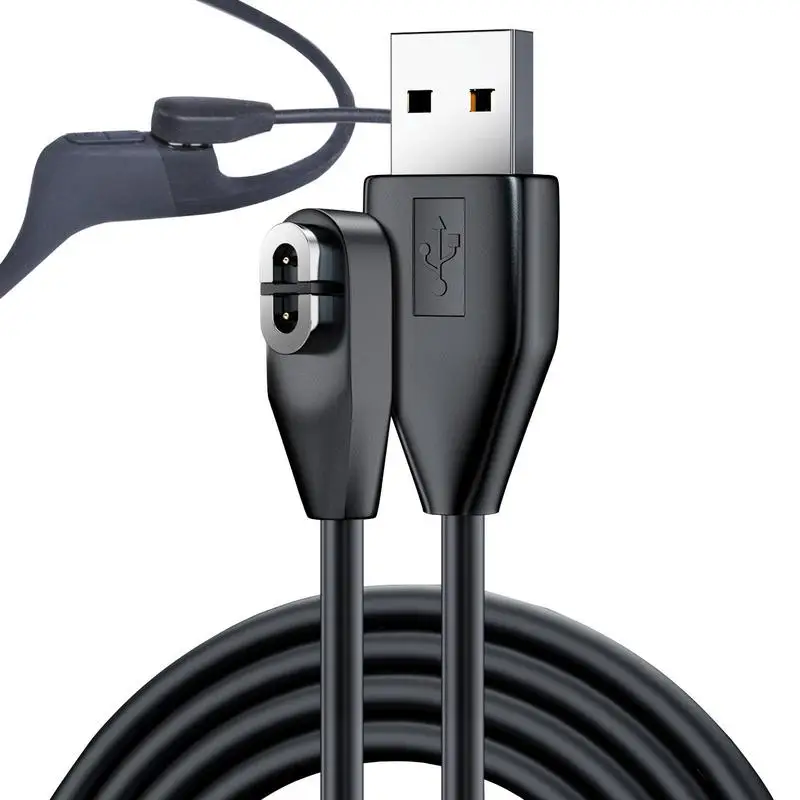 USB Charger For AfterShokz Aeropex AS803 AS800 S810 Headphone Magnetic USB Charging Cable Bone Conduction Headphone USB Charger