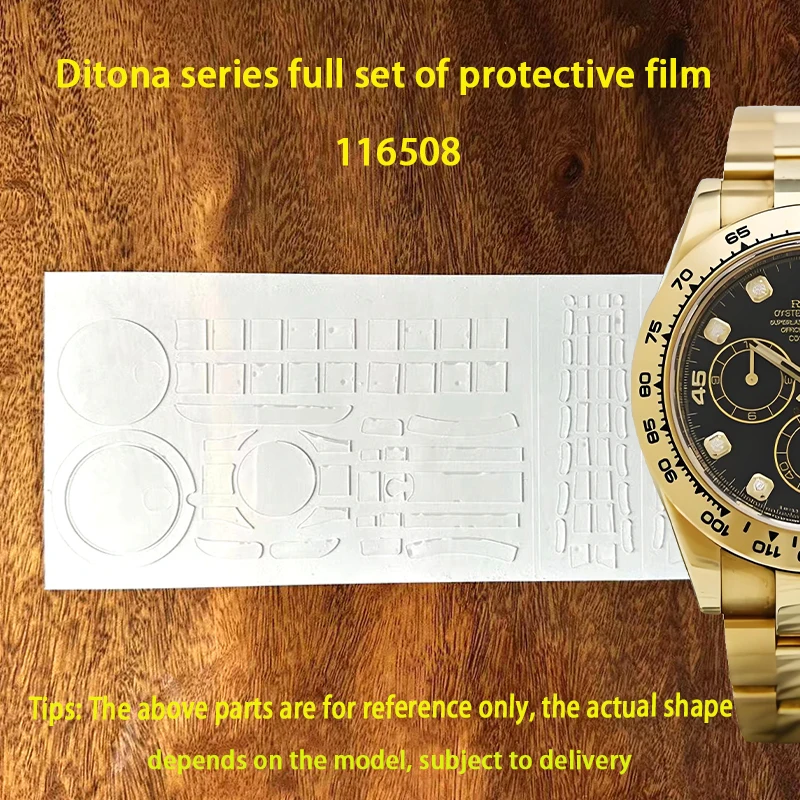 For Rolex 116508 daytona watch film Cosmic meter type outer ring 116503 protective film 116523 back cover film