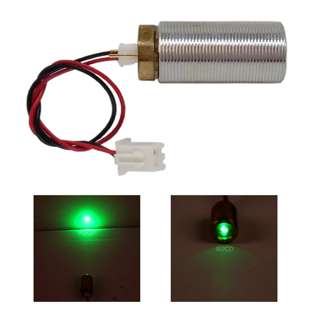 Green Light 50mW 532nm Laser Module Diode / lds Dot / Diod Circuit For Projecter Infrared Sight DPSS Light Lamp Part Diodes Head