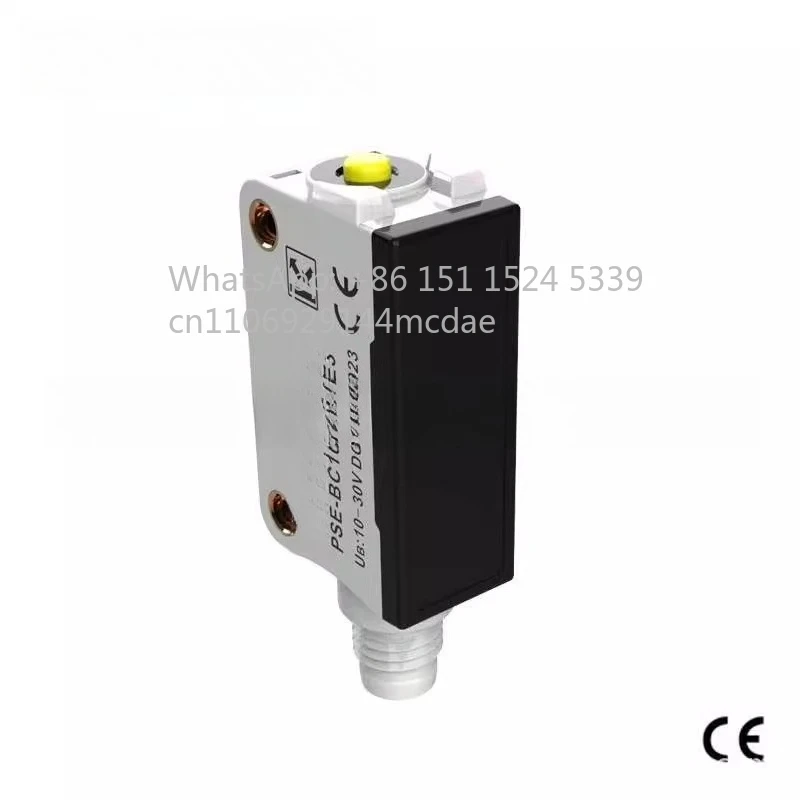 Square sensor PSE-PM3DNBR-E3  red light + reflector, polarized reflection photoelectric switch