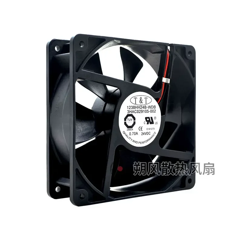 for T T 1238HH24B WDB 12038 12CM 24V 0.07A Cooling Fan for ABB Robot