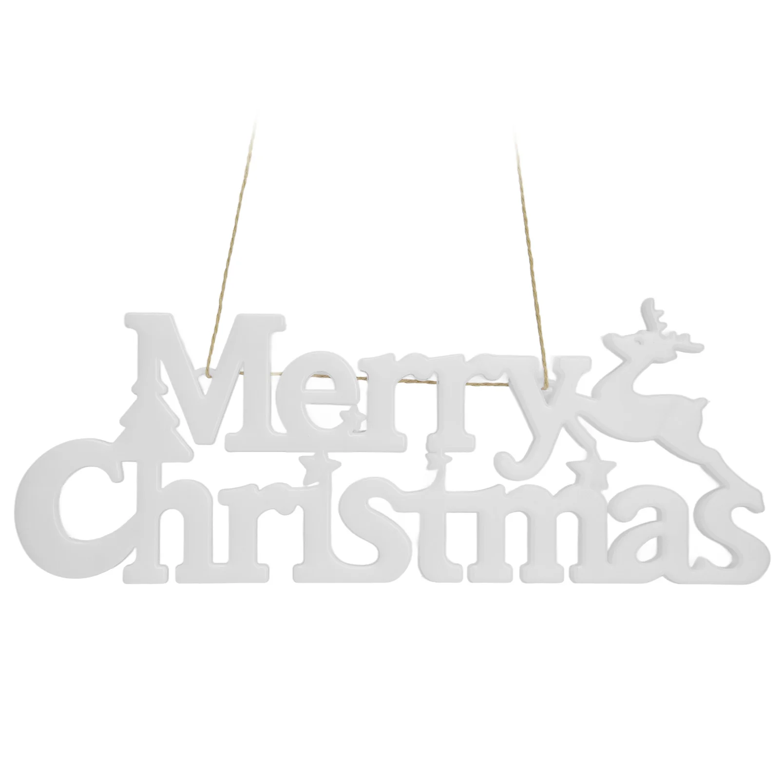 Рождественские гирлянды с буквами