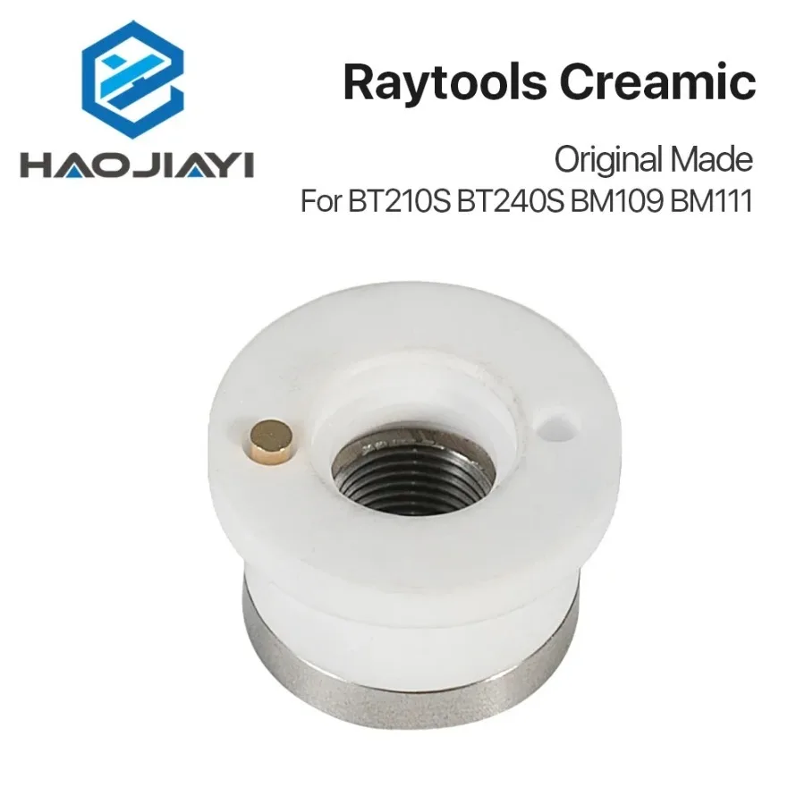 3D Laser Ceramic Nozzle Holder M8 D19.5 H12.5 for Raytools RC Series BT210S BM240S BM109 BM111 Laser Head Accessories