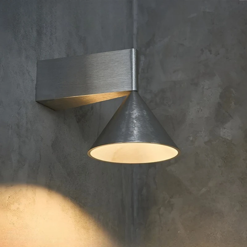 

Aluminium Geometry Wall Lamp Modern Minimalist Tricolor Wall Light Corridor Bedroom Bedside Lighting Lamps Decoration Lights