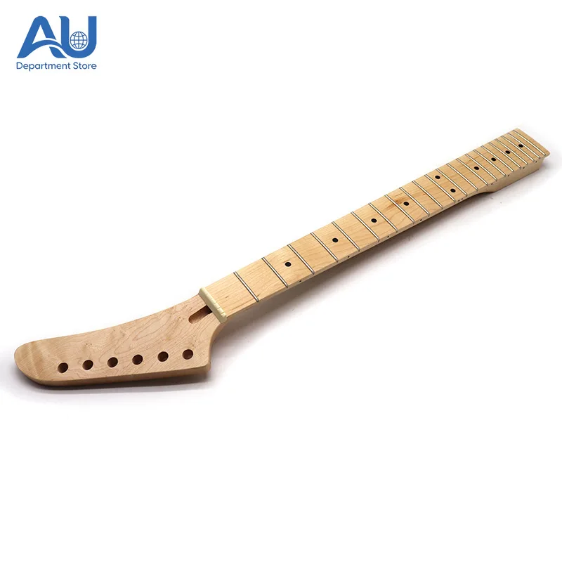 Suitable for T-handle banana head 6 strings 22 frets Canadian maple matte 5.6 wide electric guitar neck DIY guitar handle