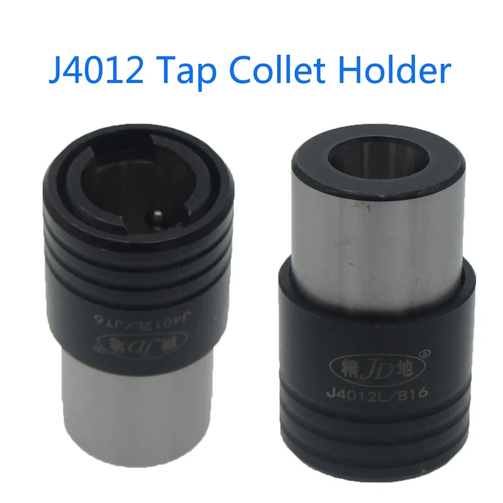 J4012 Quick Change Tapping Chuck Without Torque Protection Tap Tool Holder Collet b12 b16 b18 JT6 Range of Tapping M3M12
