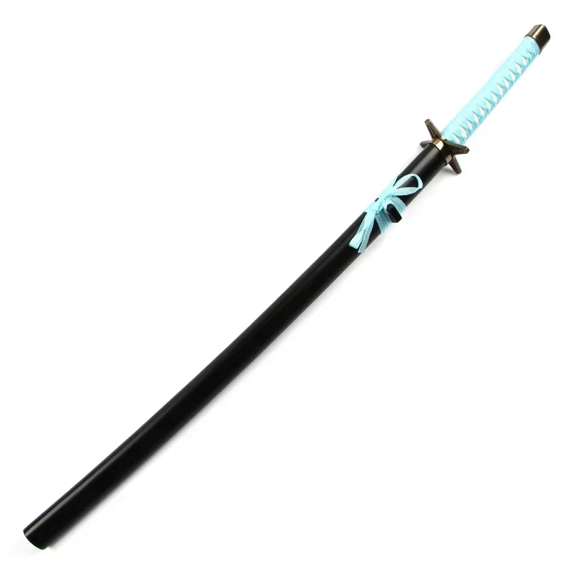 [Funny] 100cm Cosplay Anime Bleach weapon Hitsugaya Toushirou Hyourinmaru Katana wooden Sword model Costume party Anime show