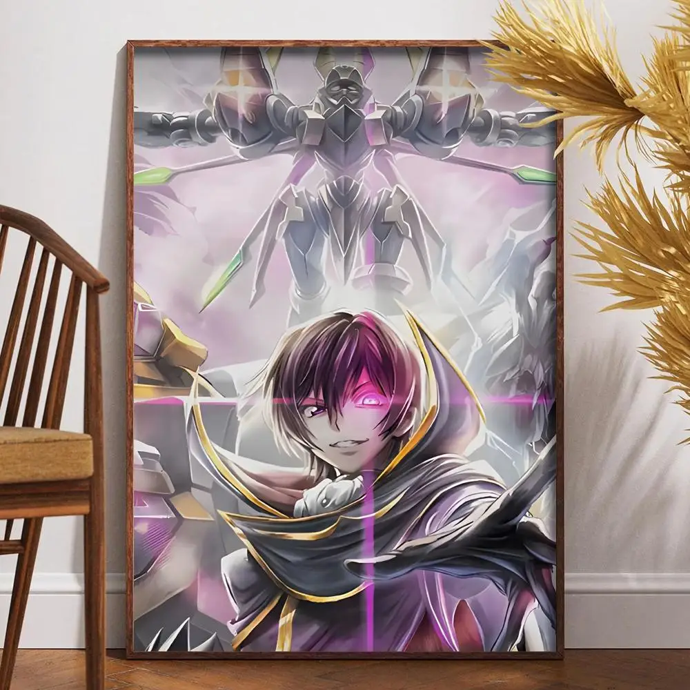 anime Classic geass japan character Poster Nordic style room wall decoration self-adhesive HD waterproof AFE bar