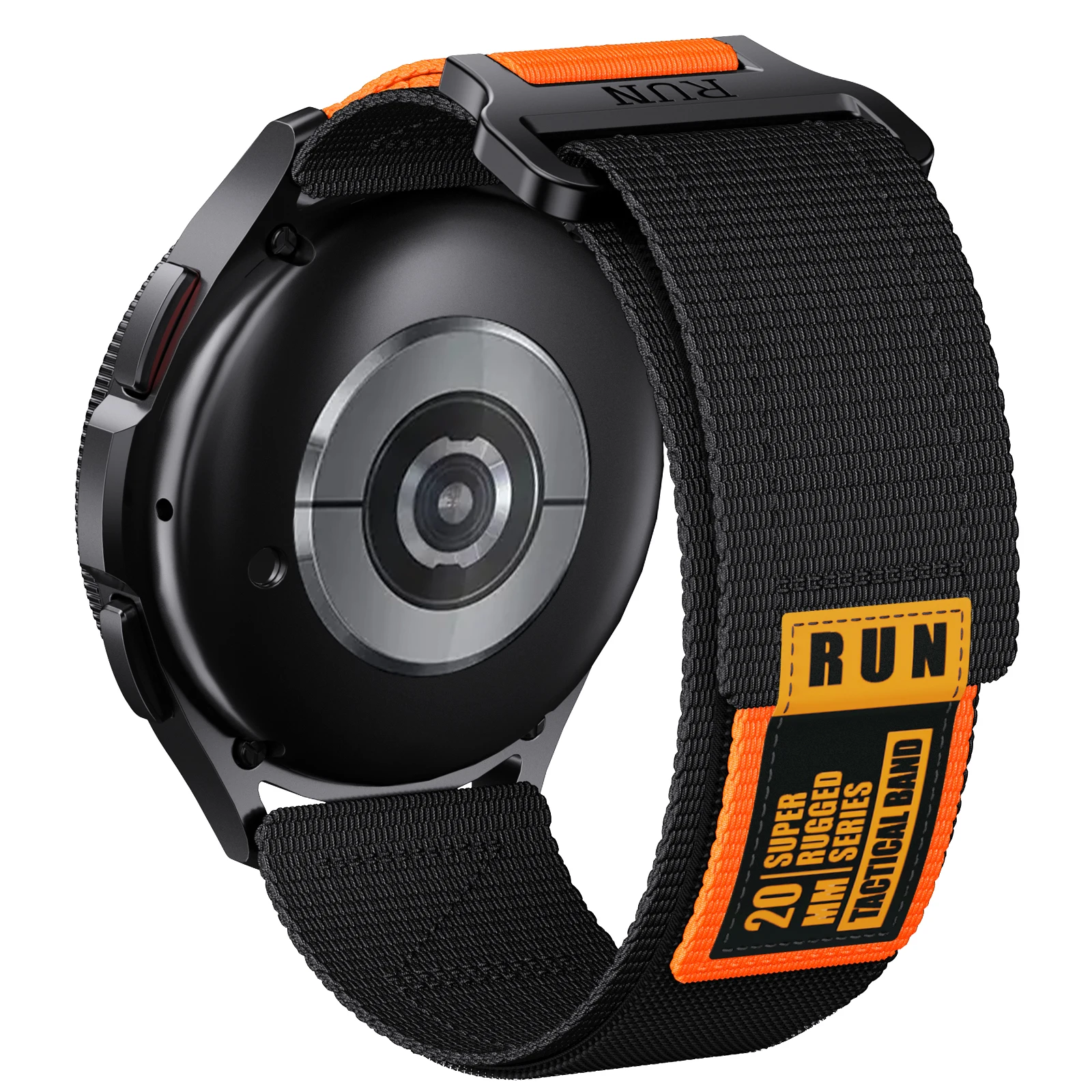 Nylon-Schlaufenband für Samsung Galaxy Watch 7 6 5 4 44 mm 40 mm 5 Pro 45 mm Sport 20 mm Armband Galaxy Watch6 Classic 47 mm 43 mm Armband