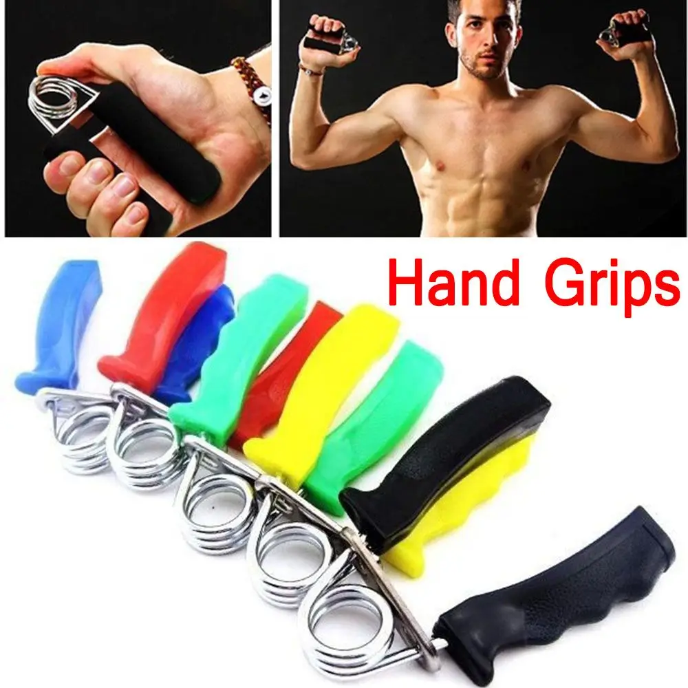 

Steel Gym Trainer Expander Strength Fitness Forearm Exerciser Hand Grips Wrist Muscle Training Hand Gripper Finger Strengthener