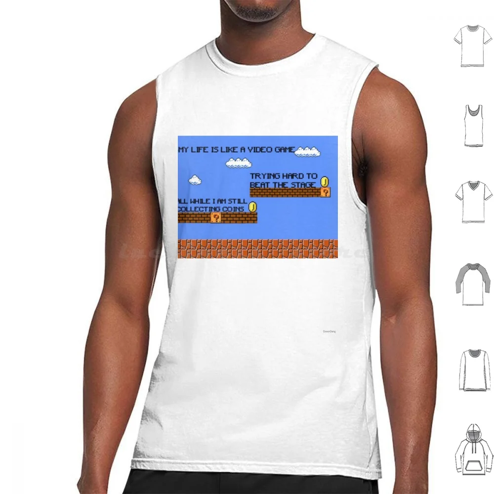 Video Game Lyrics Tank Tops Vest Sleeveless Falling In Reverse Music Lyrics Edit Games Video Games Ronnie Radke Fir Escape The