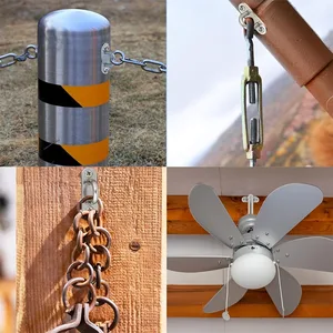 304 u -geschnittene Edelstahl für Türschnalle, Deckenhaken, Marine -Hardware -Zubehör, Hochleistungs -Augenplatte, Trapez, 1 bis 10 Prozent 12 Hauptverkauf Trapez - №10