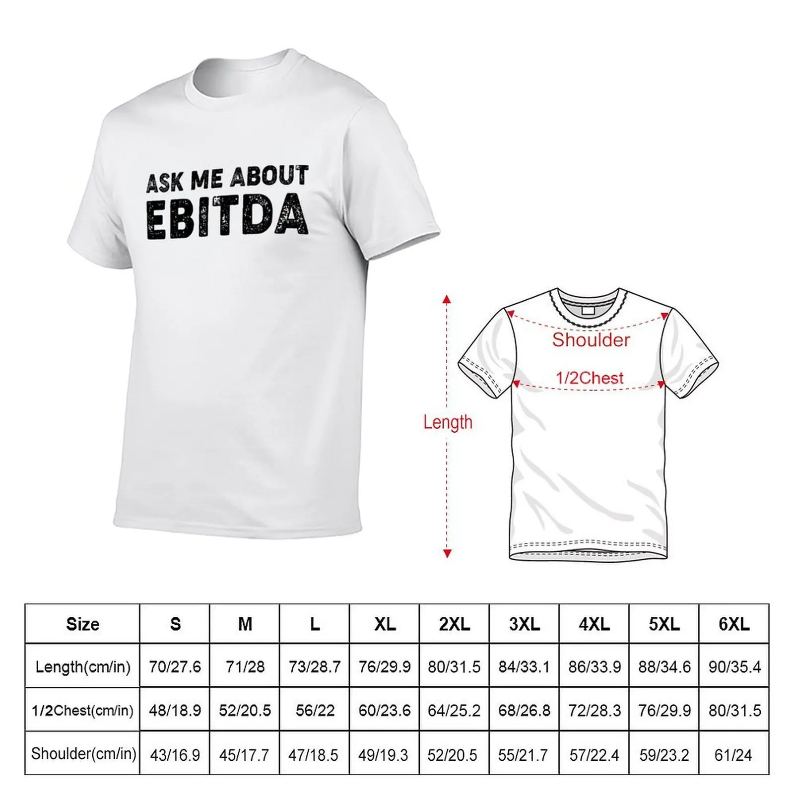 Ask Me About EBITDA Funny Accountant CPA T-Shirt vintage anime shirt aesthetic clothes fitted t shirts for men