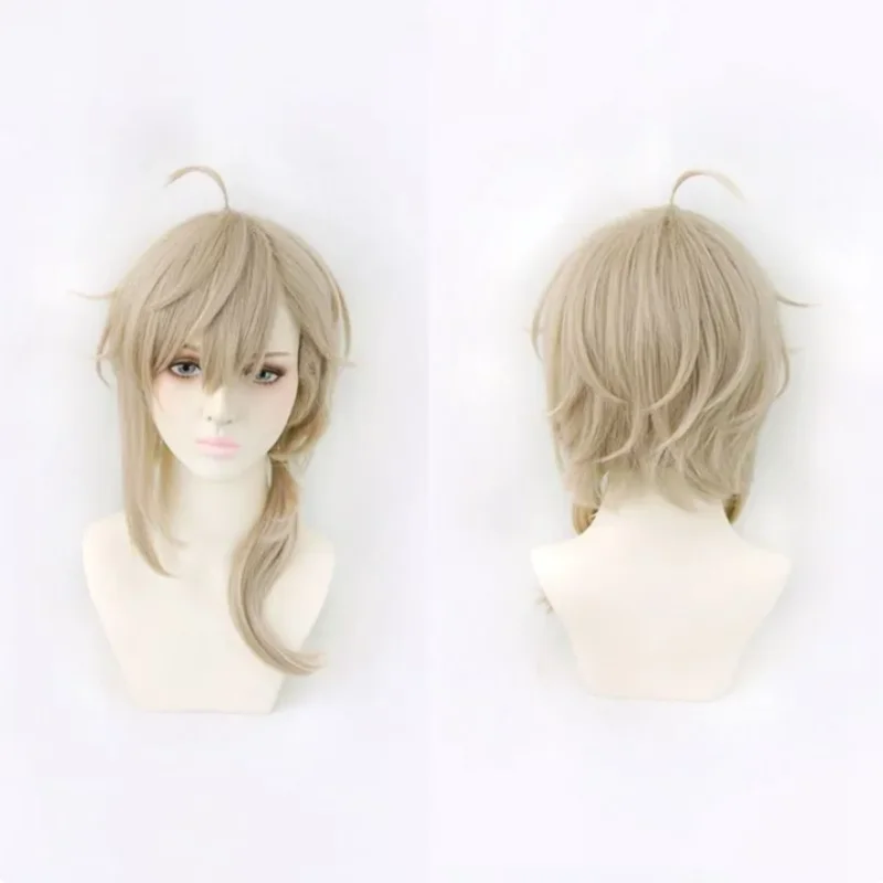 Vtuber Kanae Cosplay Wig Long Style Heat Resistant Synthetic Halloween Party Accessories Props