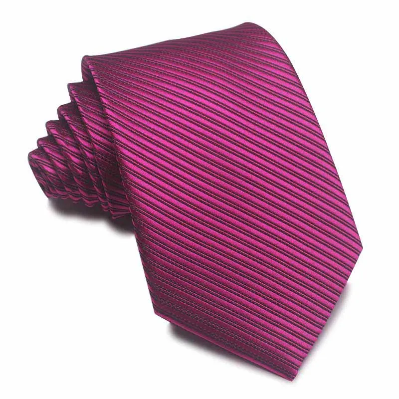 Tie Mens Neck Tie 8CM Woven NeckTie Wedding Lovely Clothing Accessories NeckWear Adult Casual school Classic MJ26