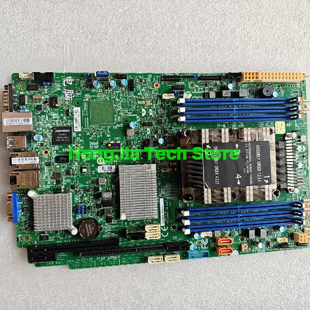 Single Channel Server Industrial Control Motherboard LGA3647 X11SPW-TF-NI22