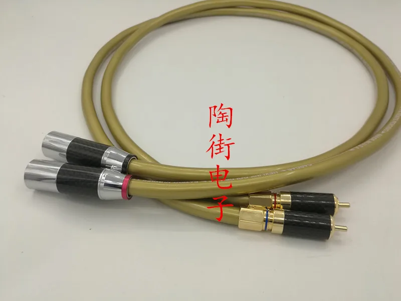 

5-C Gold Edition Fever HiFi Audio Cable RCA To Balance Cable