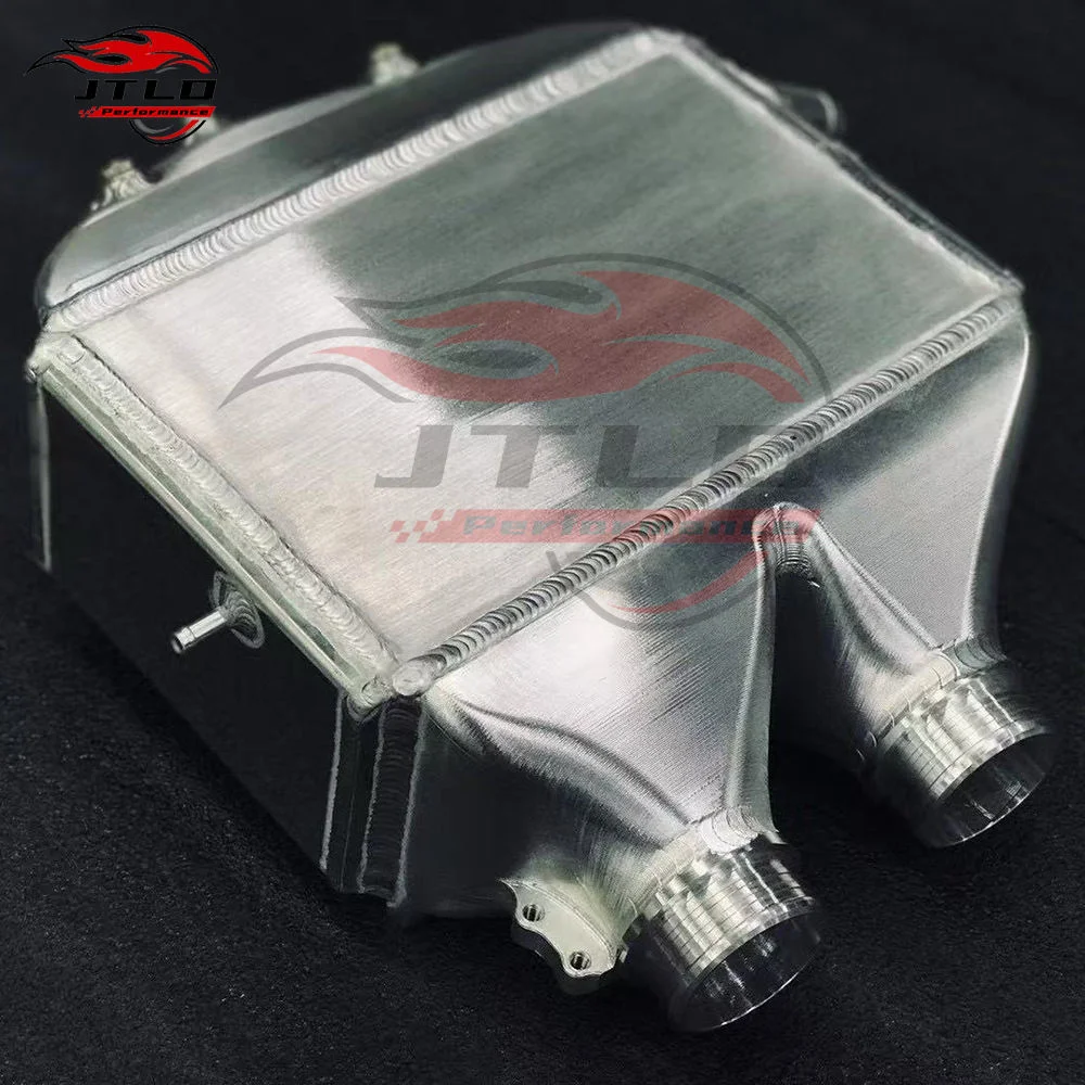 JTLD Performance CNC Aluminum Upgraded Charge Air Cooler Replacement Top Mount Intercooler For BMW F80 M4 M3 M2 S55