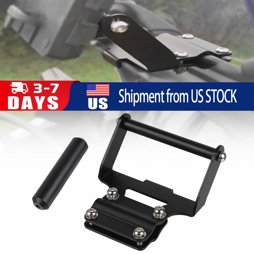 

Для Honda Africa Twin CRF1000L 2018-2019 мотоциклетная подставка для лобового стекла, держатель для телефона, мобильного телефона, GPS-навигационная пластина, кронштейн