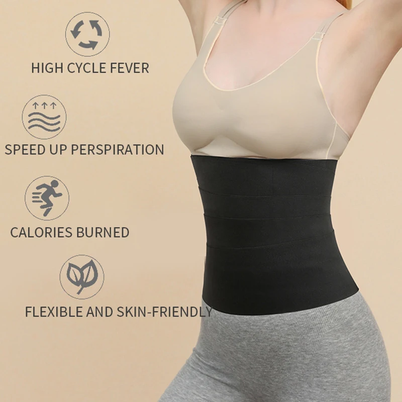 Waist Trainer Girdles Tummy Slimming Sheath Reducing Girdle Corset Women Binders Shapers Tummy Wrap Body Shapewear Slimming Belt