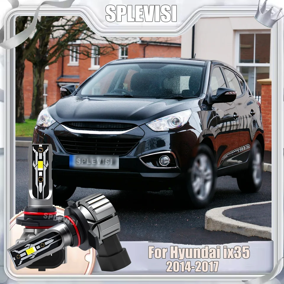 

All-Season Weatherproof 7500LM 9012 PX22d Car light LED Headlights Headlamp 12v For Hyundai ix35 2014-2017 2014 2015 2016 2017