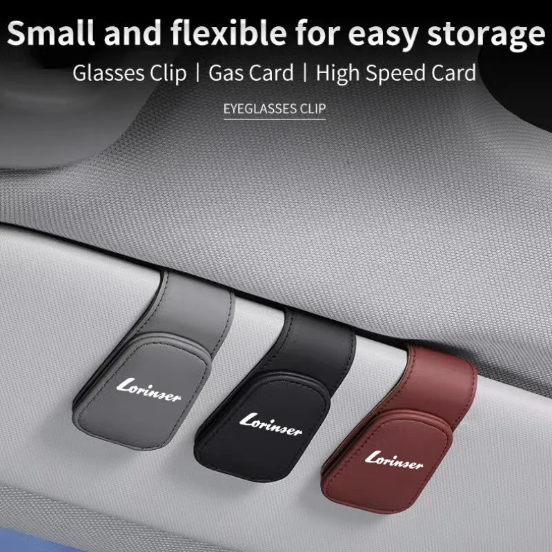 Suitable for Benz Lorinser LS560MX LX MAYBAC MS500L VS Car Glasses Ink Holder Storage Box Car Sunglasses Clip Decoration