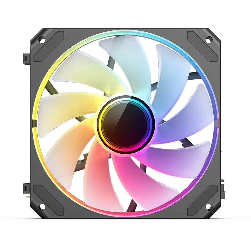Imagem -05 - Ventilador Reverso Guia de Luz Lateral sem Fio 5v Argb Pwm Ventilador de Refrigeração Cpu 120 mm Jonsbo-zg120 Zg-120br