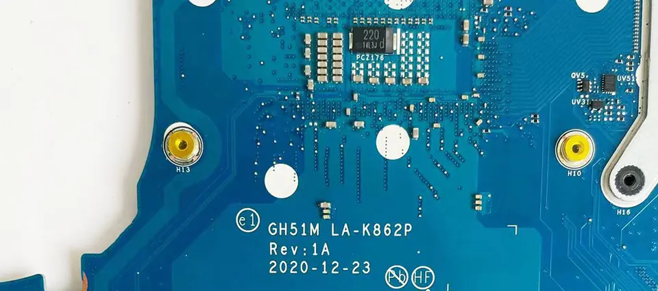GH51M LA-K862P Mainboard with I5-10300H I7-10750H CPU RTX3060 6GB
