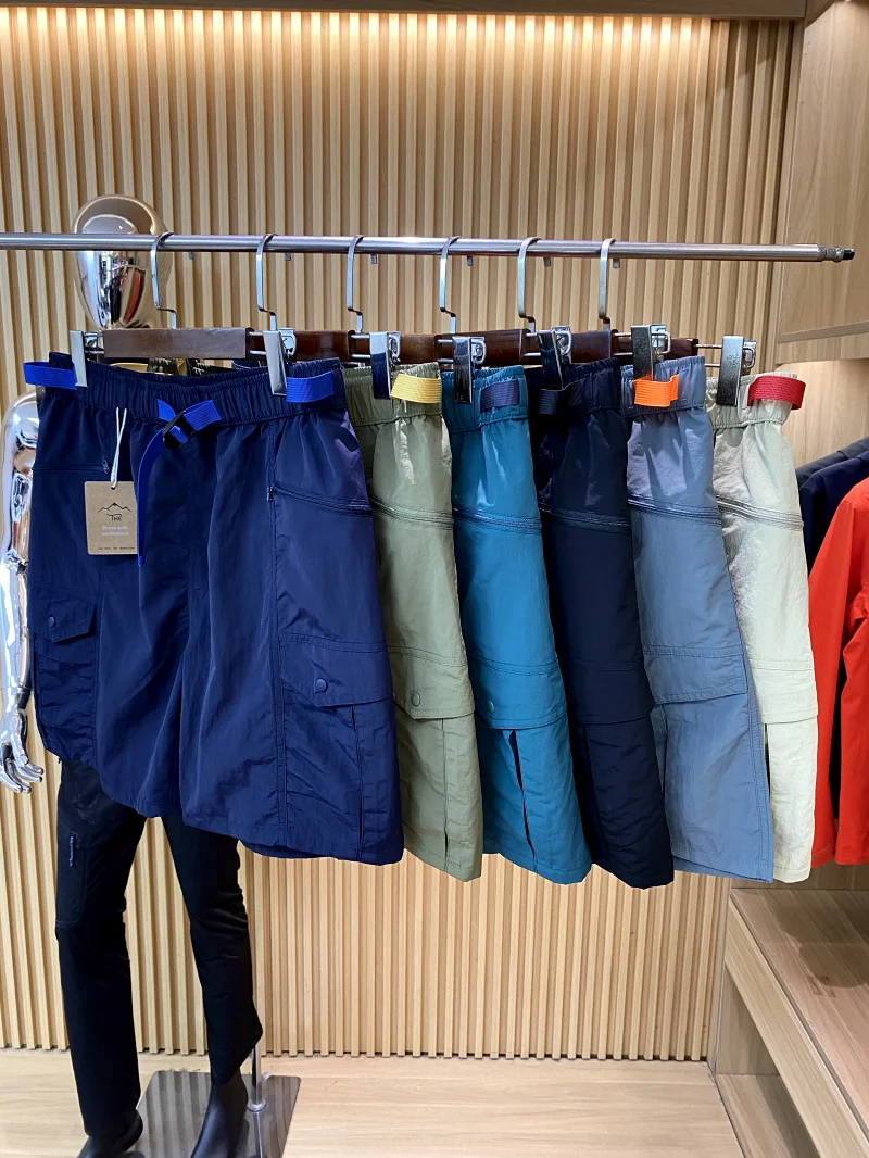 ular Lightweight Qui-Dry Waterproof Breathable Summer Outdoor Sports orts for Men And Women with Multiple kets Work...