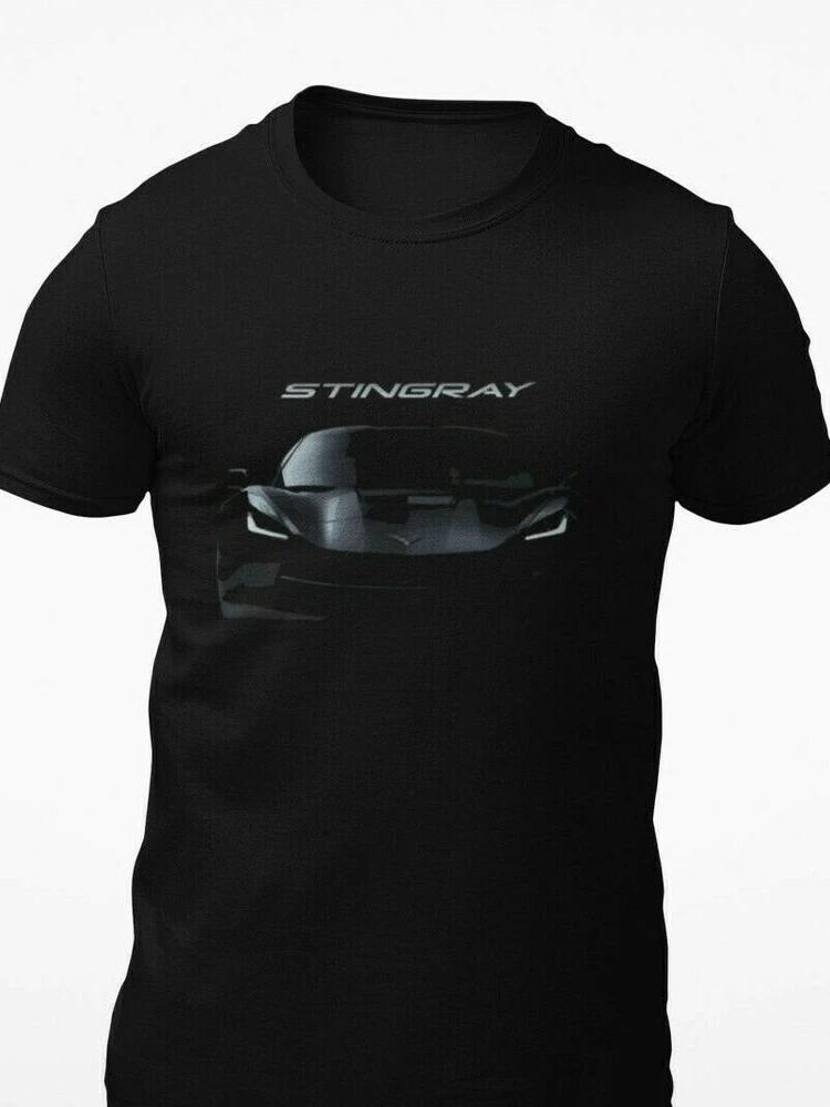 Hot Sale C7 Stingray Sports Car T-Shirt New 100% Cotton Short Sleeve O-Neck Casual T-shirt Mens Top Fashionable Streetwear