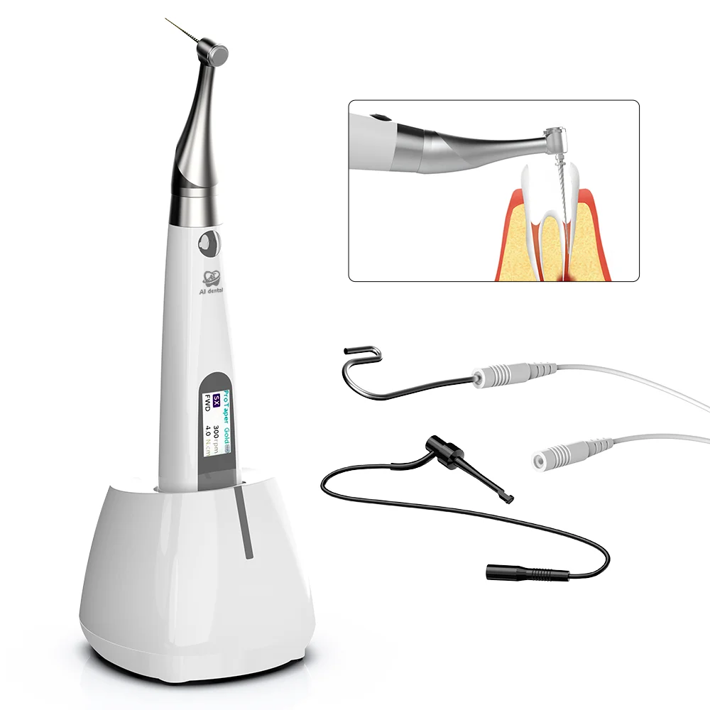 Dental Endomotor Built-in Apex Locator 6:1 Contra Angle Dental-handpiece Endodontics Locator Endo Dentisty Tools AI-EP-Pro