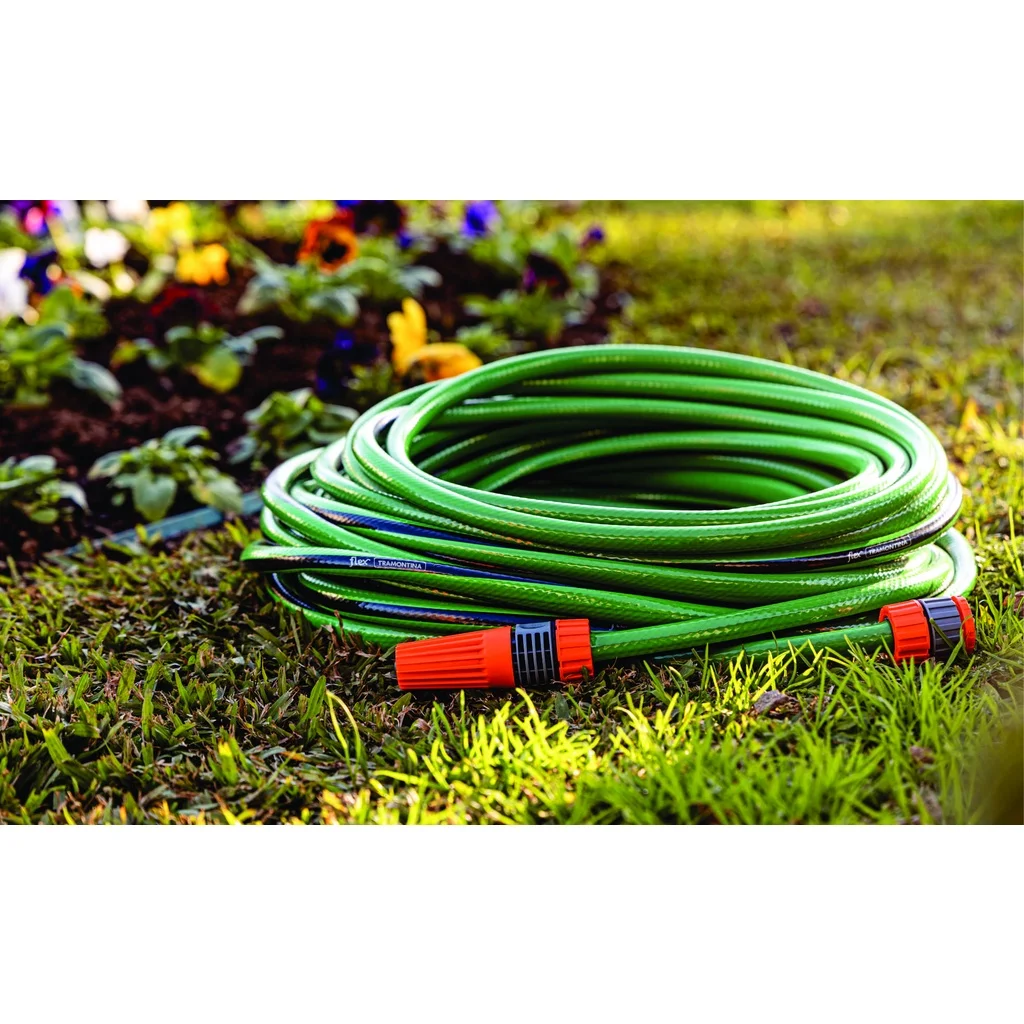 Garden Hose 10m meters Flexible Tramontina Reinforced Backyard