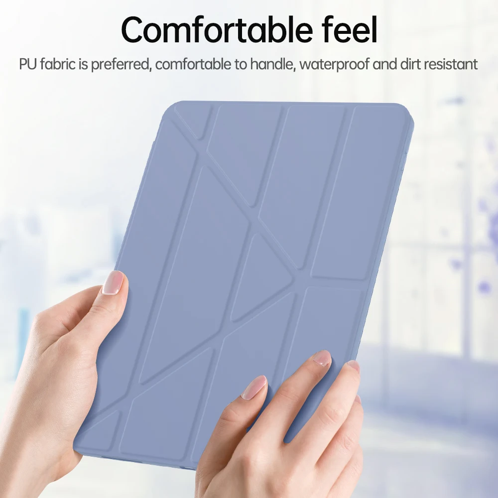 For iPad 10th Generation Case Multi-Fold Magnetic Auto Sleep/Wake Up Smart Cover for iPad 10th Generation Case