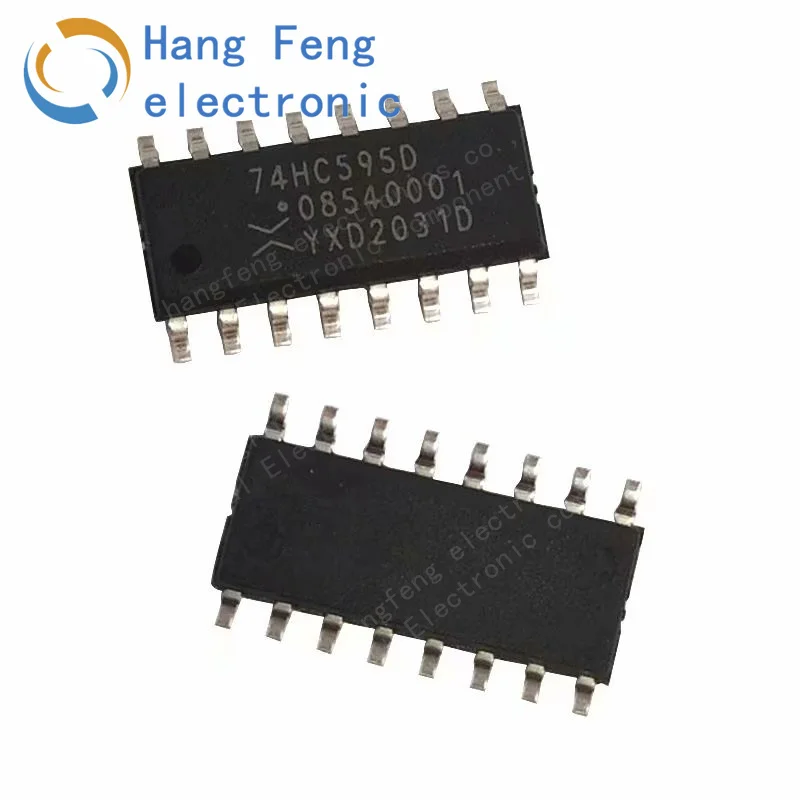 10PCS 74HC595D 74HC595 Counter Shift Register SOP-16 new original
