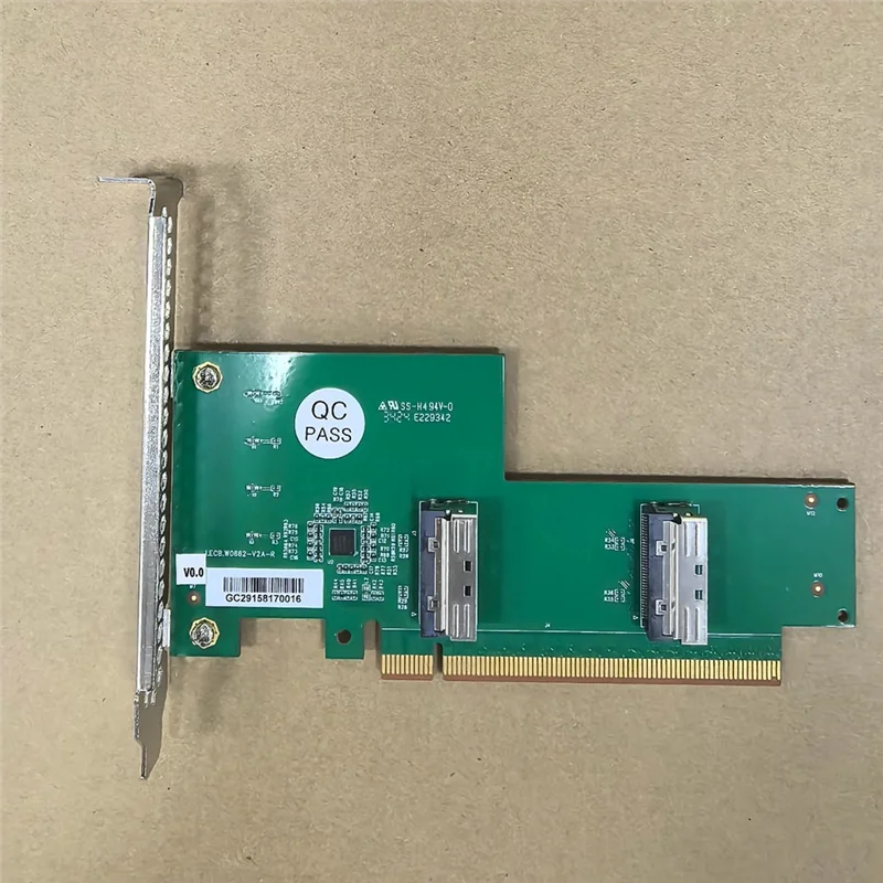 AP-Pcie 5.0 16X To MCIO Split Splitter Adapter Card GPU Expansion Extender External Graphics Card For PC For Server Motherboards