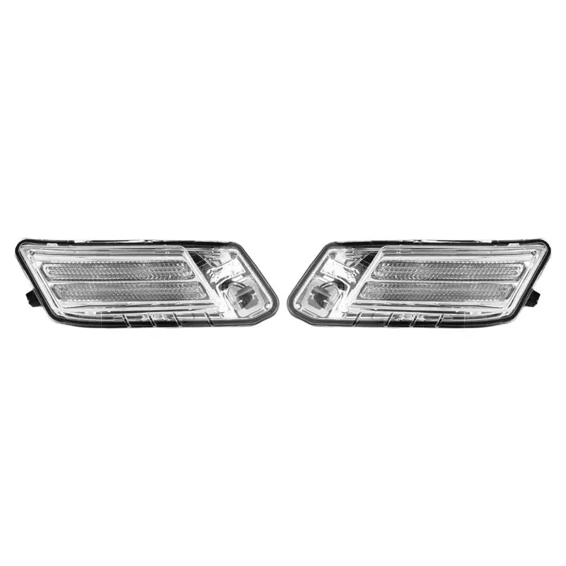 Efficientt-For Volvo XC60 2009-2013 Car Front Side Fender Corner Light Daytime Running Lamp Turn Signal Lamp Fog Light