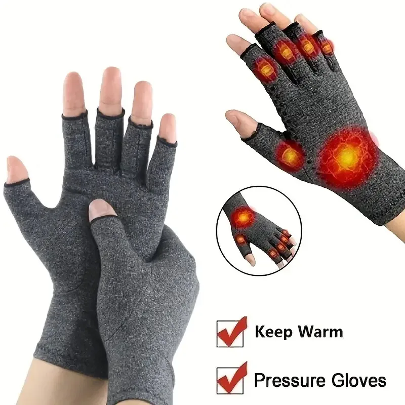 1 Paar Kompressionshandschuhe, Handgelenkstütze, Gelenk-Handstütze für Damen und Herren, Gesundheits-Armband-Kompressions-Touchscreen-Handschuhe